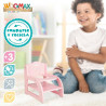 Chair for Dolls Woomax 16,5 x 21 x 20 cm Pink 6 Units