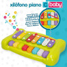 Musical Toy Colorbaby Metal Plastic 34 x 6 x 21 cm (6 Units)