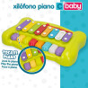 Musical Toy Colorbaby Metal Plastic 34 x 6 x 21 cm (6 Units)