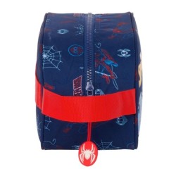 School Toilet Bag Spider-Man Neon Navy Blue 26 x 15 x 12 cm