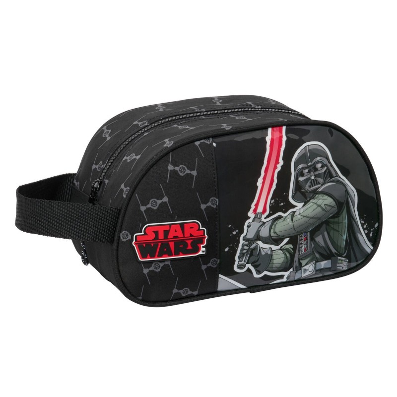 School Toilet Bag Star Wars The fighter Black 26 x 15 x 12 cm