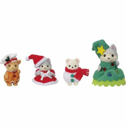 Dolls House Accessories Sylvanian Families Happy ChristmaS Friends