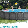 Detachable Pool Intex Baltik 549 x 122 x 549 cm