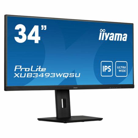 Monitor Iiyama XUB3493WQSU-B5 Black 75 Hz 34" UltraWide Quad HD