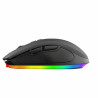 Mouse The G-Lab Kult Neon Black Gaming 2400 dpi