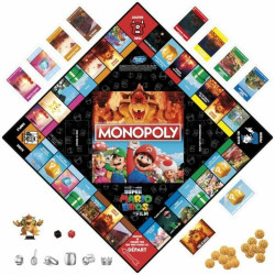 Board game Monopoly Super Mario Bros Film (FR)