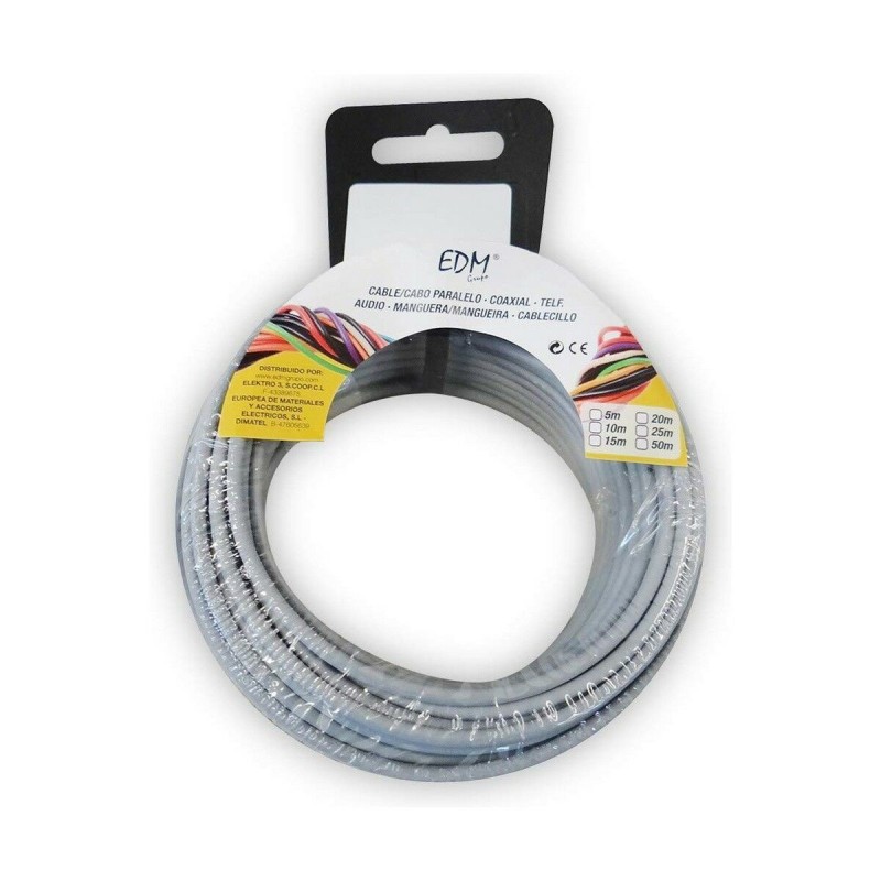 Cable EDM Grey 20 m 1,5 mm