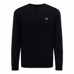 Men’s Sweatshirt without Hood Lee Plain Crew Black