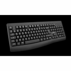 Keyboard and Mouse Bluestork Clavier Souris Sans Fil Black