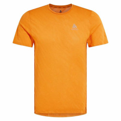 Unisex Short Sleeve T-Shirt Odlo Zeroweight Enginee Orange