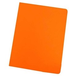 Set of Subfolders Elba Orange A4 50 Pieces (3 Units)