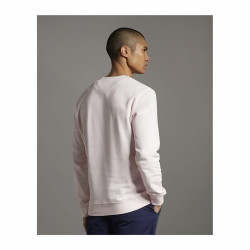 Men’s Sweatshirt without Hood Lyle & Scott V1 Crew Pink