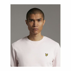 Men’s Sweatshirt without Hood Lyle & Scott V1 Crew Pink