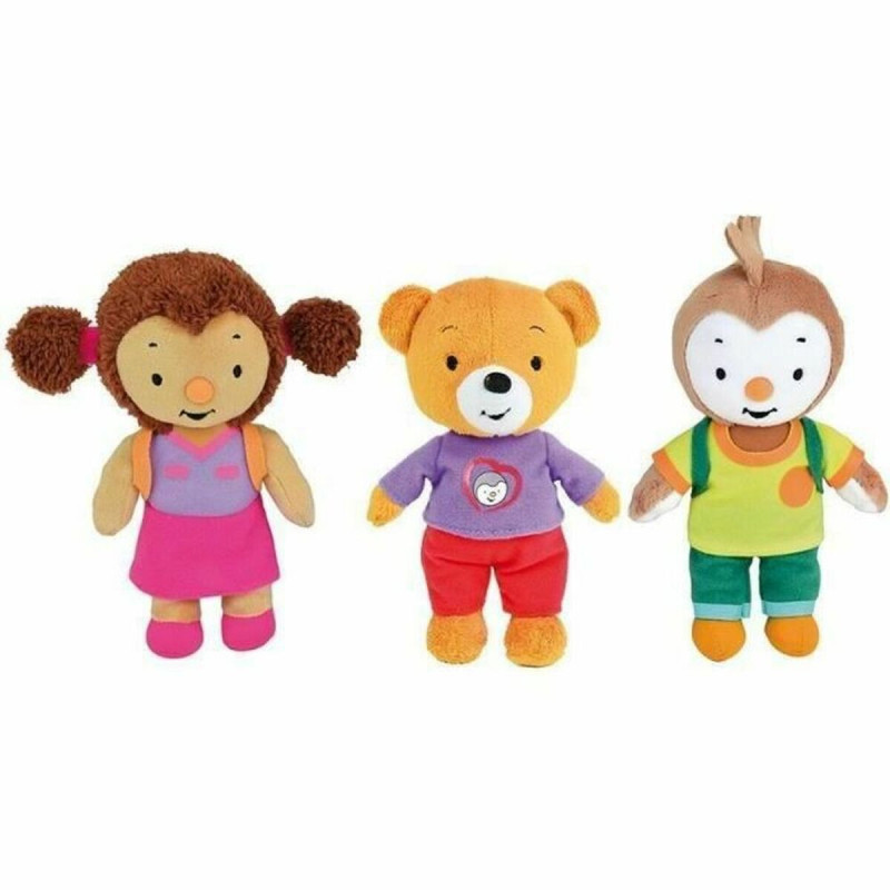 Fluffy toy Jemini Lalou, Pilou & T'choupi 18 cm 19 cm