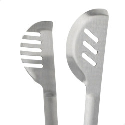 Barbecue Utensils Set Aktive 4 Pieces Barbecue Stainless steel 10 x 42 x 4 cm (4 Units)