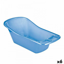 Bathtub Children's 80 x 43 x 30 cm Blue White (6 Units)