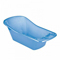 Bathtub Children's 80 x 43 x 30 cm Blue White (6 Units)