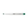 felt-tip pens Milan Whiteboard 12 Units Green PVC