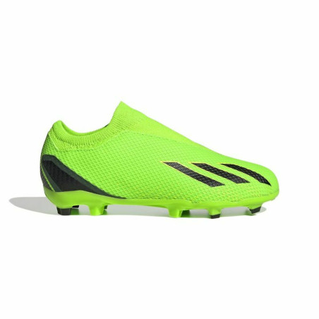 Childrens Football Boots Adidas X Speedportal 3 Césped Lime green Unisex