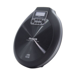 CD/MP3 Player Aiwa PCD-810BL Portable Black