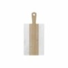 Cutting board DKD Home Decor White Natural Bamboo Marble Plastic Rectangular 38 x 18 x 1 cm