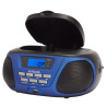 Radio CD Bluetooth MP3 Aiwa BBTU-300BL Blue Black