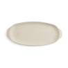 Snack tray Quid Mineral Gres Beige Ceramic 13 x 30,5 cm (8 Units)