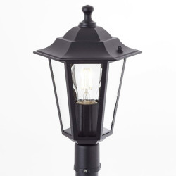 Street lamp Brilliant Carleen Exterior E27 60 W Black