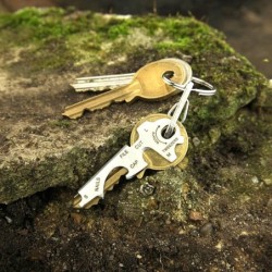 Multi-purpose key ring True Keytool tu247k 8 Functions