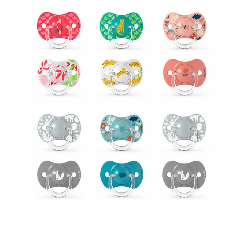 Pacifier Suavinex Prints M Multicolour (2 Units)