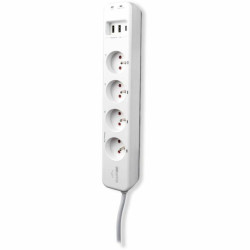 4-socket plugboard without power switch SCS SENTINEL SmartPlug 240 V