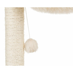 Cat scratching post Trixie Baza Cream Wood Sisal 50 cm