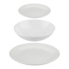 Tableware Secret de Gourmet Ceramic White 18 Pieces