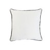 Cushion Home ESPRIT White Black Printed 45 x 15 x 45 cm