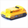 Rechargeable lithium battery Dewalt DCB183 Rechargeable lithium battery 18 V Lithium