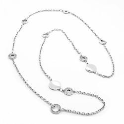 Ladies' Necklace Folli Follie 3N8F211C 60 cm