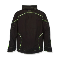 Jacket Cofra Tecka Lime Light Black (52)