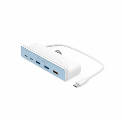 USB Hub Hyper HD34A6 White Multicolour