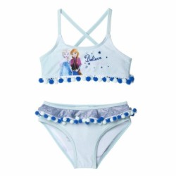 Bikini Bottoms For Girls Frozen Blue Light Blue