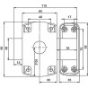 Lock Yale YV10DE -45/SC Metal Doors Ø 23 mm