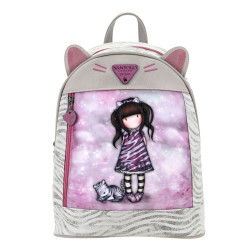 Casual Backpack Gorjuss Ruby wild Grey (25,5 x 31 x 10 cm)