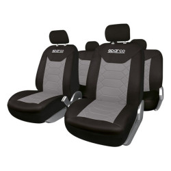 Car Seat Covers Sparco BK Universal (11 PCS)