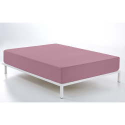 Fitted bottom sheet Alexandra House Living Magenta 160 x 190/200 cm