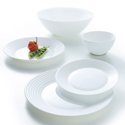 Soup Bowls Luminarc Harena 880 ml White (24 Units)