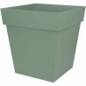 Plant pot EDA Tuscany Green Plastic Ø 50 cm