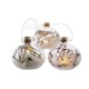 Decorative bauble Decoris Crystal Ø10 CM