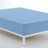 Fitted sheet Alexandra House Living Blue Clear 90 x 190/200 cm