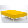 Fitted sheet Alexandra House Living Mustard 90 x 190/200 cm