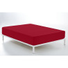 Fitted sheet Alexandra House Living Burgundy 90 x 190/200 cm