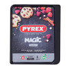 Oven Mould Pyrex Magic Black Flat Metal 33 x 25 cm (6 Units)